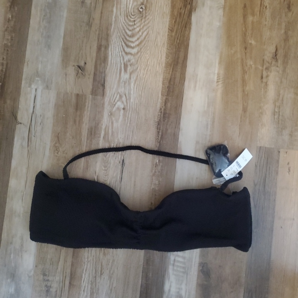 J.CREW Scrunchie Sweetheart Bikini Swim Top.